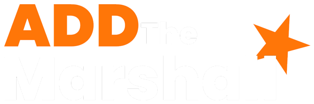 ADDTheMarshall - logo para fondo oscuro